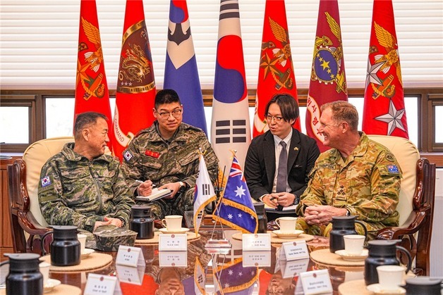 주일석 해병대 사령관, 호주 육군본부·합동작전사령부 등 방문