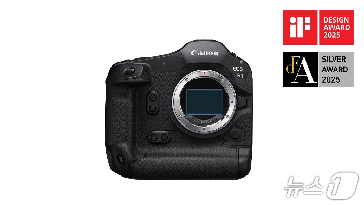 본문 이미지 - 캐논코리아 ‘DFA 디자인 포 아시아 어워드 2025 은상 - EOS R1(캐논코리아 제공)