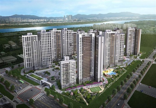 '김포 풍무역세권 수자인 그라센트 1차' 7일 견본주택 개관