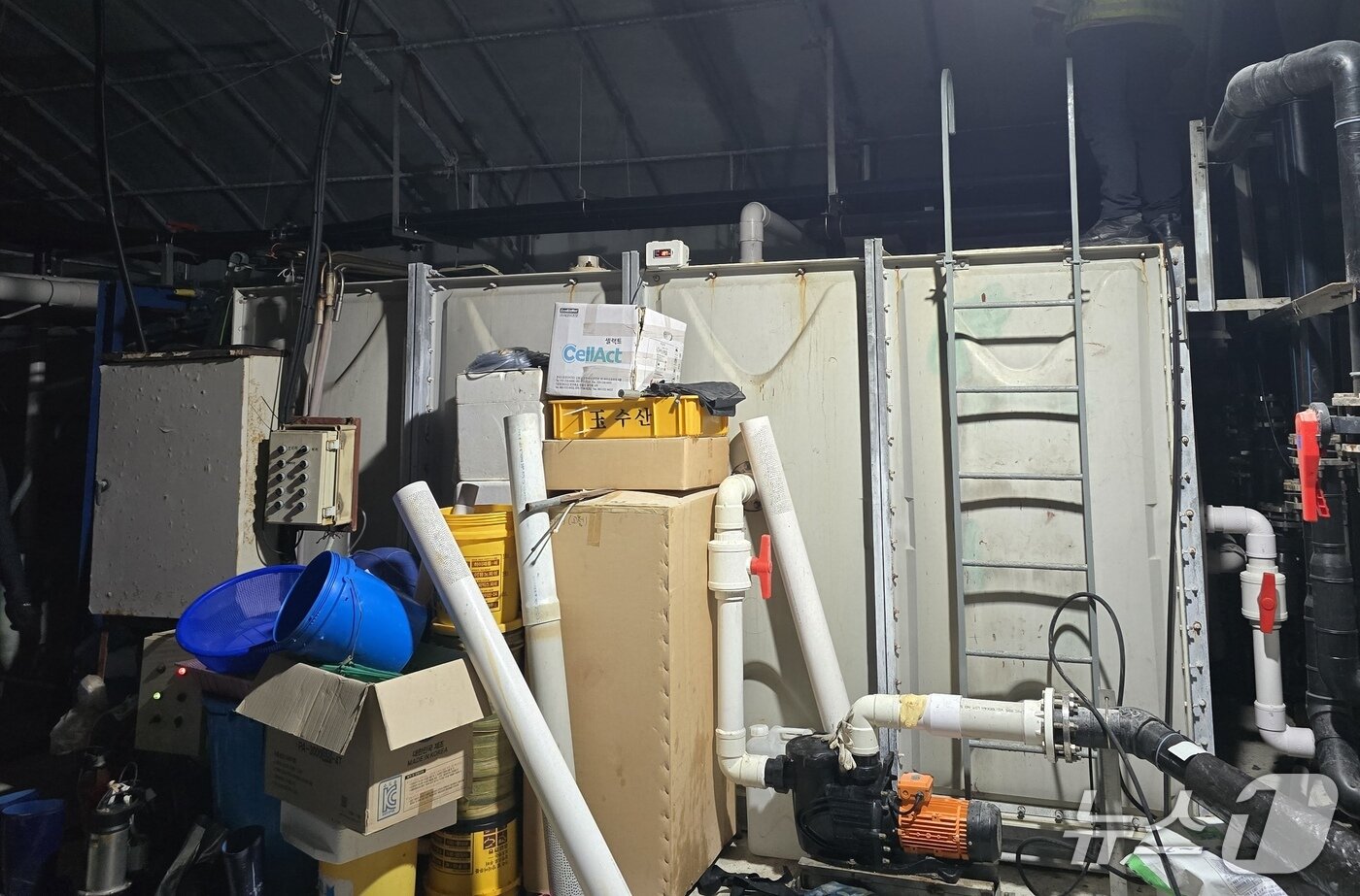 본문 이미지 - 사고 현장.&#40;경남소방본부 제공. 재판매 및 DB금지&#41;