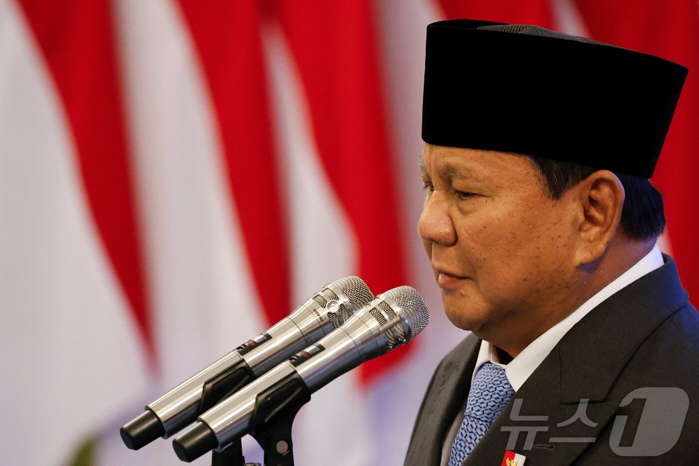 본문 이미지 - 프라보워 수비안토 인도네시아 대통령.2025.11.10. ⓒ 로이터=뉴스1