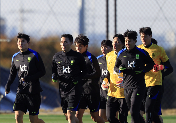 11월 A매치 2연전 앞둔 축구대표팀