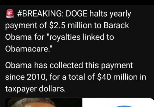 트럼프, 해묵은 오바마 가짜뉴스 공유…"오바마케어로 거액 로열티"