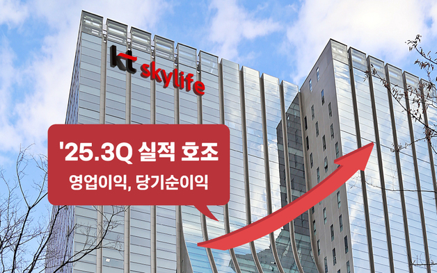 KT스카이라이프 3분기 영업익 165억원…전년比 793.3% 급증