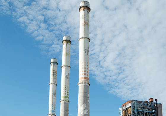 '울산화력 타워 4·6호기 낮 12시 발파 해체'