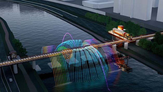 노원구, 감성 휴식공간 '경춘철교 전망쉼터' 착공