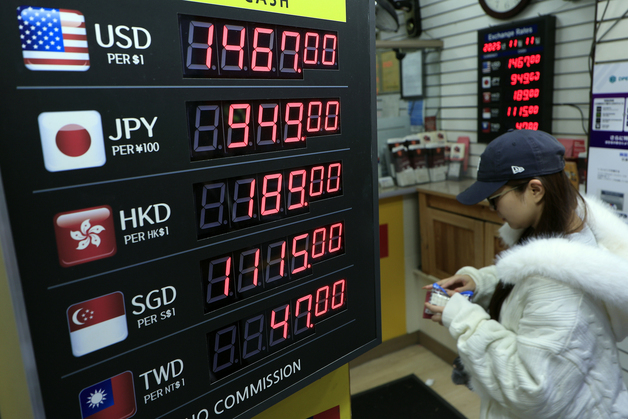 달러·원 환율 1460원대 돌파