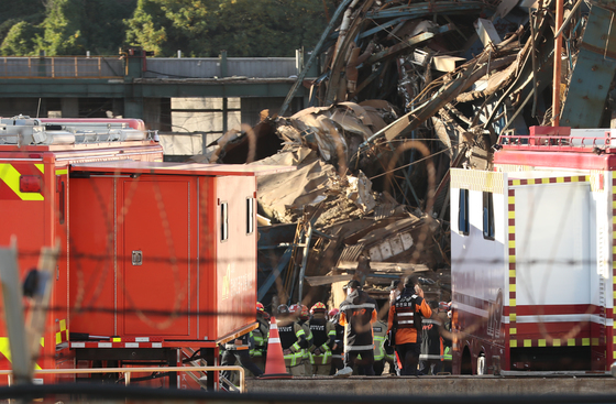 [일지]'7명 사망' 울산화력 보일러타워 붕괴부터 구조까지 200시간