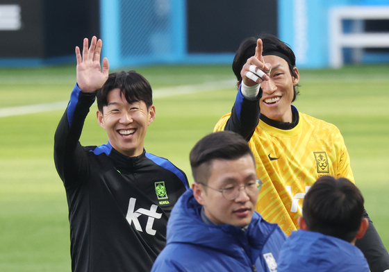 홍명보호, '2시간 30분 달려온 팬들' 응원 속 볼리비아전 담금질