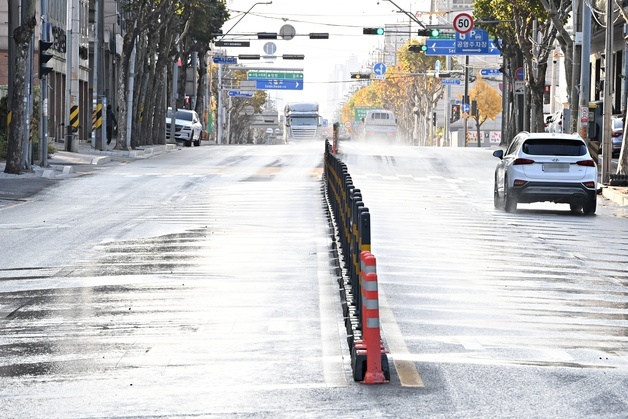 부천시, 삼정동 공업지역 먼지 발생 저감 위한 클린로드 조성