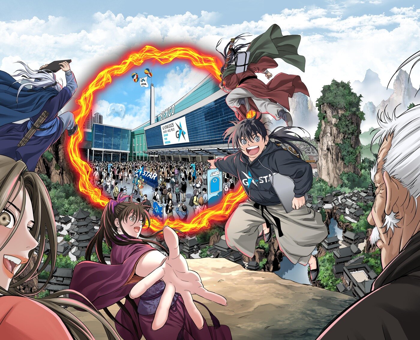 본문 이미지 -  &#39;지스타 2025&#39; 키비주얼&#40;한국게임산업협회 제공. 재판매 및 DB금지&#41;/뉴스1