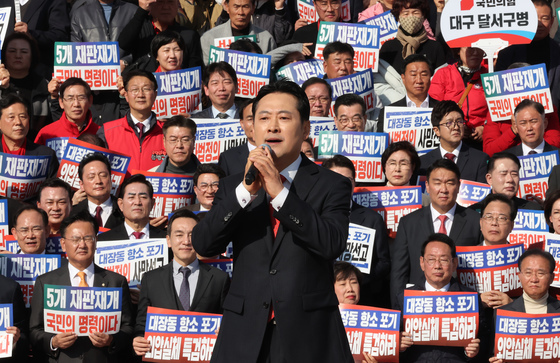 장동혁, 황교안 체포에 "표현의 자유 범주…대장동 덮는 무도한 수사"