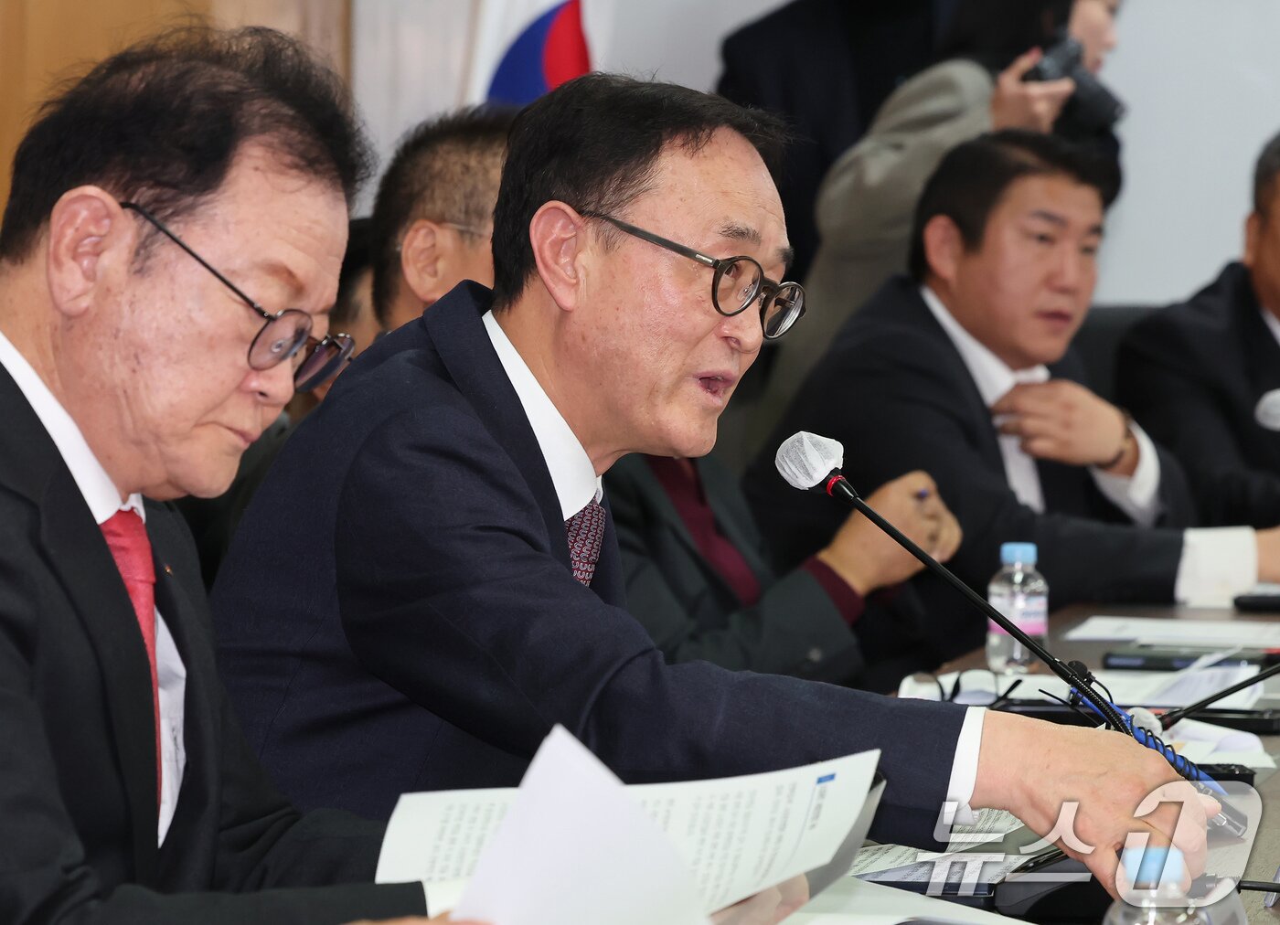 본문 이미지 - 송치영 소상공인연합회장 2025.11.12 ⓒ 뉴스1 장수영 기자