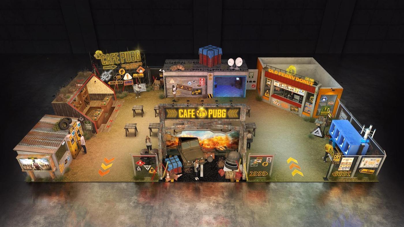 본문 이미지 - 크래프톤 지스타 부스 조감도&#40;크래프톤 제공. 재판매 및 DB금지&#41;/뉴스1