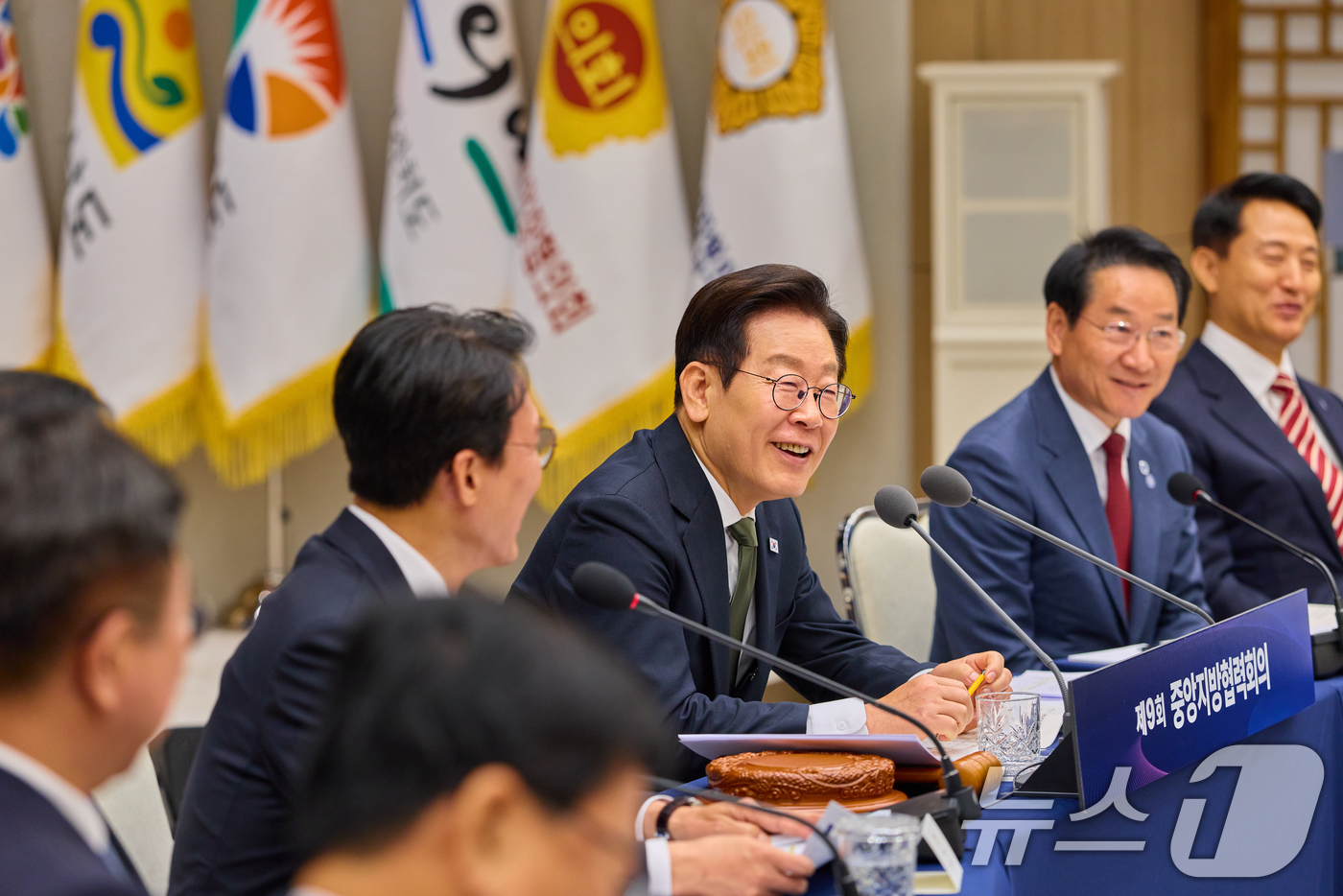 (서울=뉴스1) 허경 기자 = 이재명 대통령이 12일 서울 용산 대통령실 청사에서 열린 중앙지방협력회의에서 발언하고 있다. (대통령실 제공. 재판매 및 DB 금지) 2025.11. …