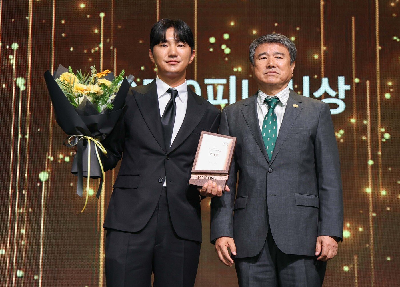 본문 이미지 - KPGA 시상식 5관왕에 오른 옥태훈. &#40;KPGA 제공&#41;