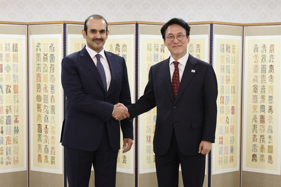 김민석 국무총리, 카타르 에너지 담당 국무장관 접견