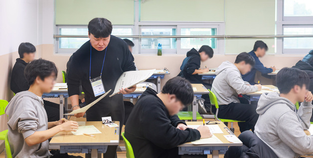 전북 수능 3교시 결시율 9.20%…전년보다 1.39% 낮아
