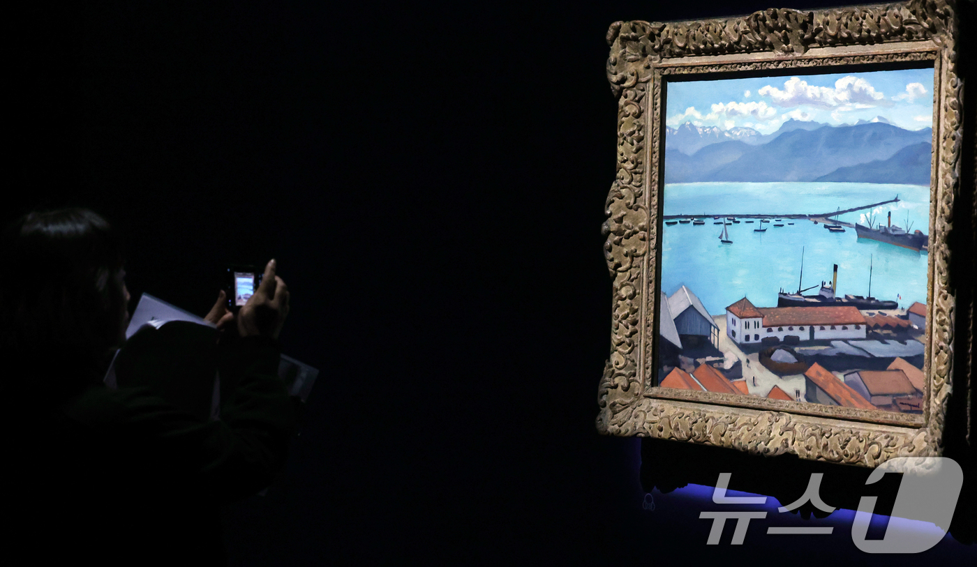 (서울=뉴스1) 김명섭 기자 = 13일 서울 용산구 국립중앙박물관 특별전시실에서 열린 '인상주의에서 초기 모더니즘까지, 빛을 수집한 사람들'-메트로폴리탄박물관 로버트 리먼 컬렉션 …