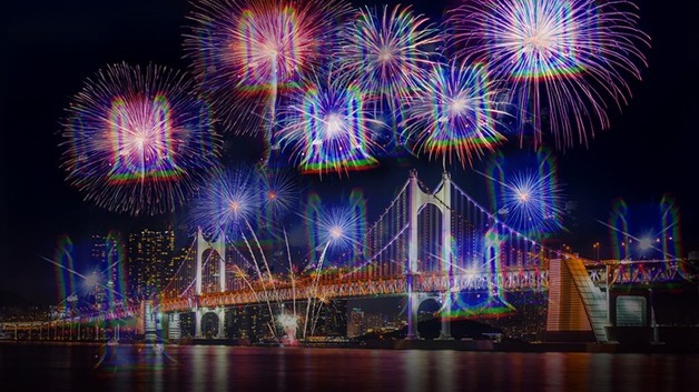 슬래시비슬래시, 부산불꽃축제서 '인피니티 파이어웍스' 공개