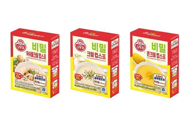 본문 이미지 - 오뚜기 비밀 콘크림 컵스프.&#40;오뚜기 제공&#41;