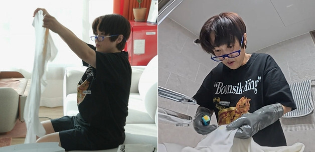 '100억 CEO' 송은이, 초록 숲뷰 새집 공개…럭셔리 브런치까지