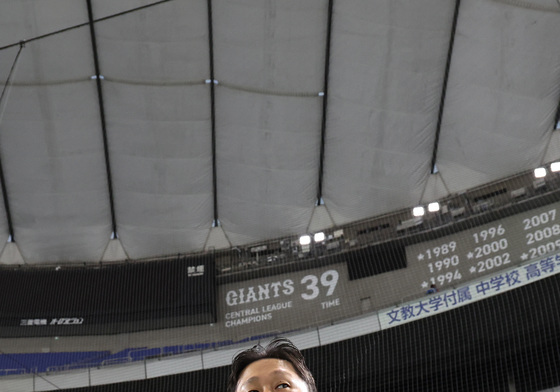 도쿄돔 찾은 이대호