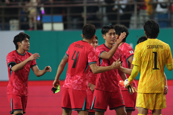 볼리비아 상대로 승리한 대한민국