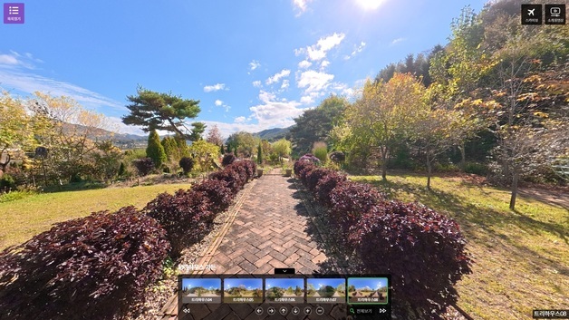 충북 문화유산·민간정원 25곳 누리집서 VR로 감상