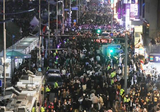 부산불꽃축제 인파 가득
