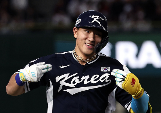 첫 연습경기서 홈런 친 안현민 "WBC서도 좋은 성적 내겠다"(종합)