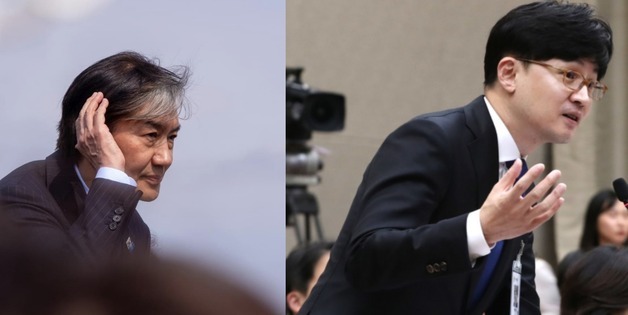 조국 "한동훈 '긁'혔나, 왜 칭얼?"→ 韓 "토론 도망? 울지 말고 나와라"