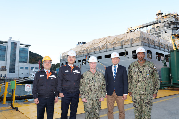 美 함정 MRO 시장 진출 한화오션, 영국·캐나다 사업도 수주