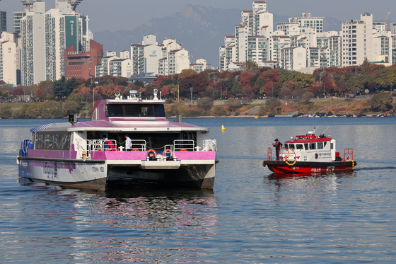 서울시 "한강버스 멈춤, 항로 이탈이 원인"…상류 운항 중단(종합)