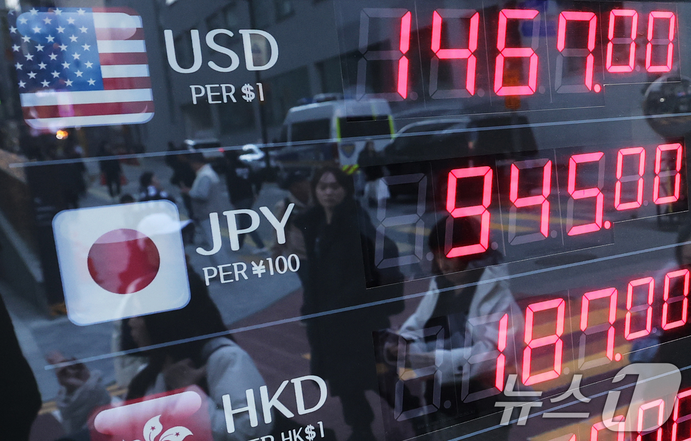 IMF 외환위기 넘어선 연평균 환율 - 뉴스1