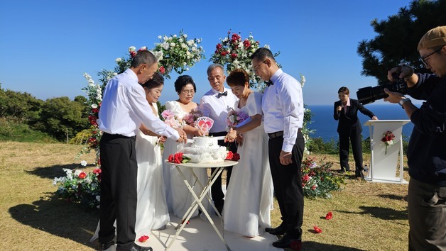 동백꽃 유명한 거제 지심도, 올해 웨딩·휴양 섬 자리매김