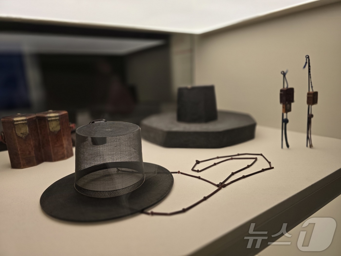 (워싱턴=뉴스1) 류정민 특파원 = 15일(현지시간) 미국 워싱턴DC 스미스소니언 국립아시아미술관에서 개막한 이건희 컬렉션 대표 작품 \'한국의 보물: 모으고, 아끼고, 나누다 ( …