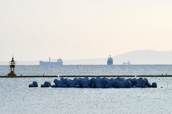 영일대해수욕장 백사장 유실 예방 수중 잠제