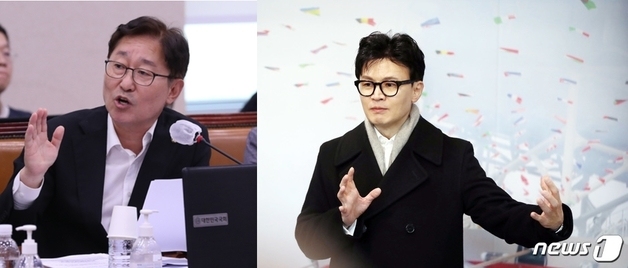 한동훈 "박범계, 김어준 방송도 좋다 공개토론하자" vs 朴 "특유의 '깐ㅈ' 여전"