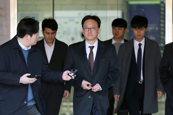 영장실질심사 마친 송창진 전 공수처 부장검사