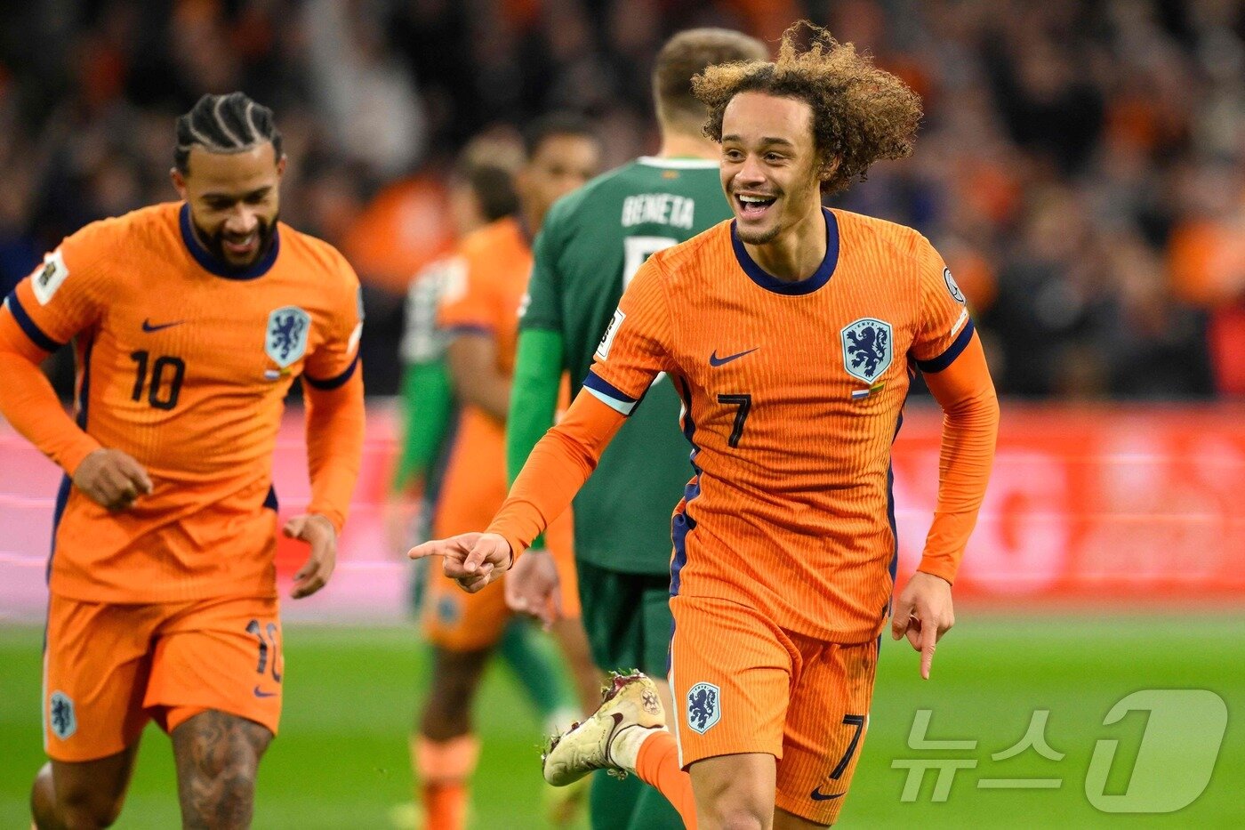 본문 이미지 - 네덜란드가 2026 북중미 월드컵 본선 진출을 확정했다. ⓒ AFP=뉴스1