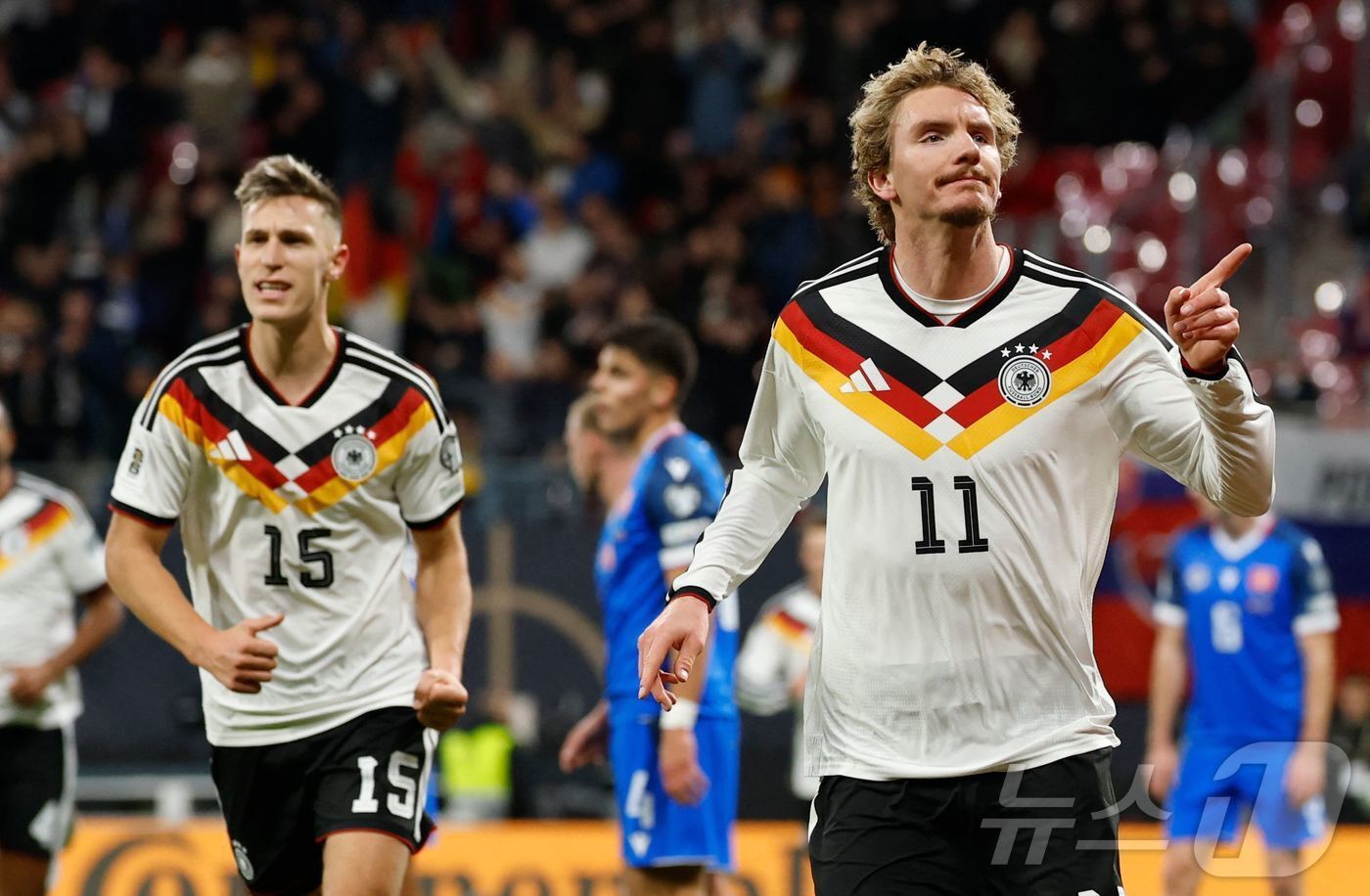 본문 이미지 - 독일이 2026 북중미 월드컵 본선 진출을 확정했다. ⓒ AFP=뉴스1