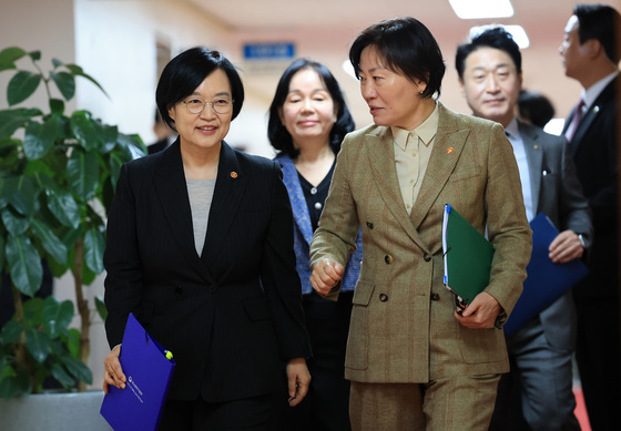 국무회의 참석하는 한성숙·송미령