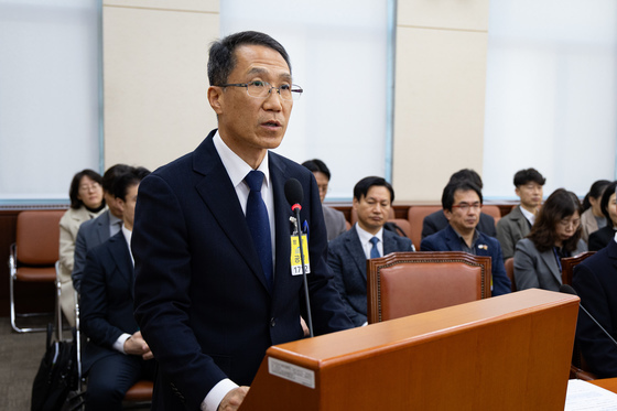 인사말하는 유재성 경찰청장 직무대행