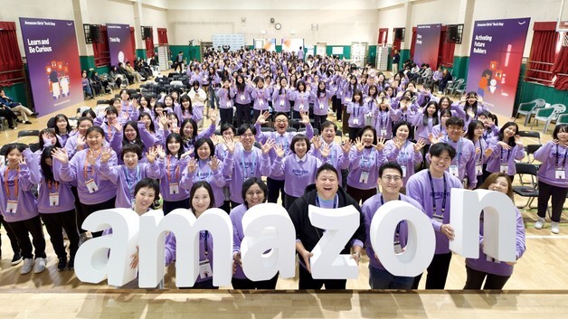 "AI와 여는 미래"…아마존·인천 백석중 '걸스테크데이' 개최