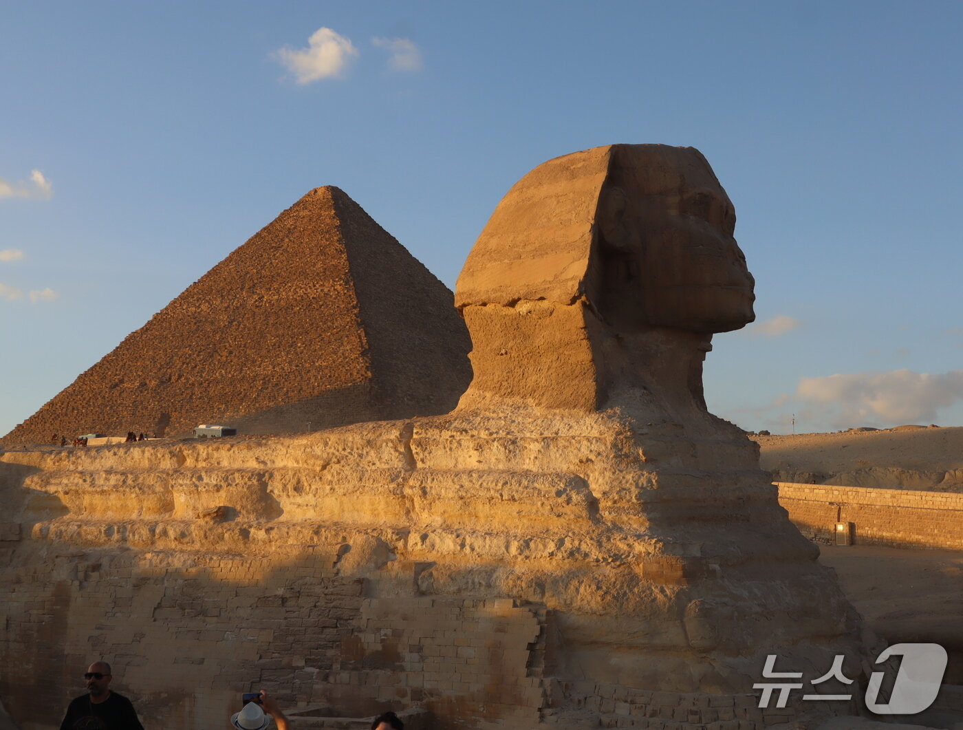 본문 이미지 - 이집트 기자의 피라미드와 스핑크스. ⓒ 뉴스1 김정한 기자