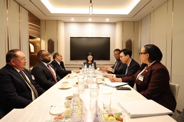 외교1차관, 카리브 5개국 고위 대표단 면담…해양·기후 등 협력 논의