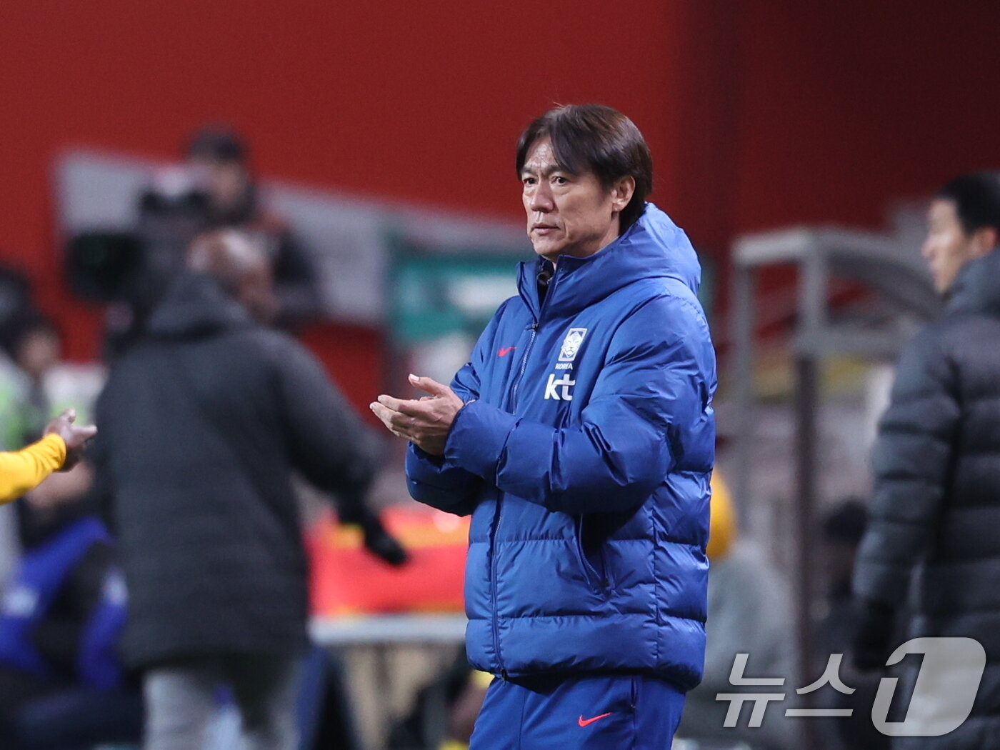 본문 이미지 - 홍명보 축구대표팀 감독.  ⓒ 뉴스1 박지혜 기자