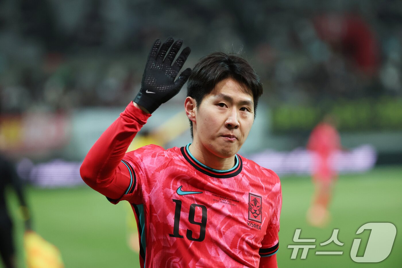 본문 이미지 - 점점  대표팀의 리더가 되어가고 있는 이강인. ⓒ News1 황기선 기자