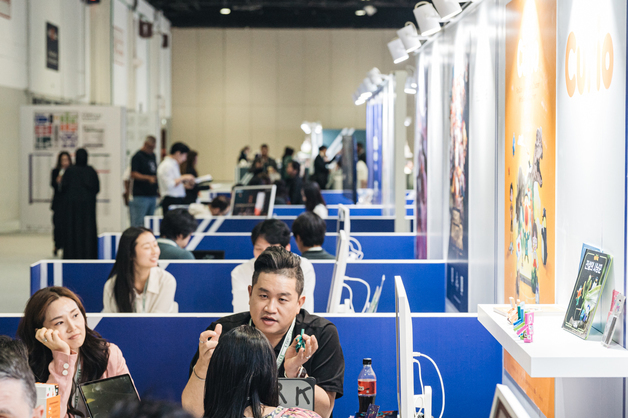 '2025 K-엑스포 아랍에미리트' B2B 부스는 열띤 상담 중